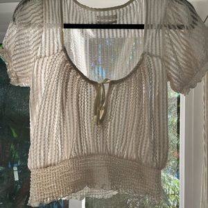 Urban outfitters sheer blouse